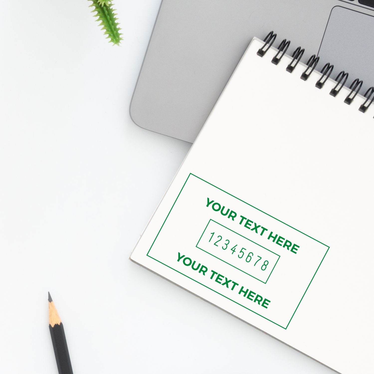 8 Wheel Shiny Heavy Duty Number Stamp 5/32 Characters with Plate - Engineer Seal Stamps