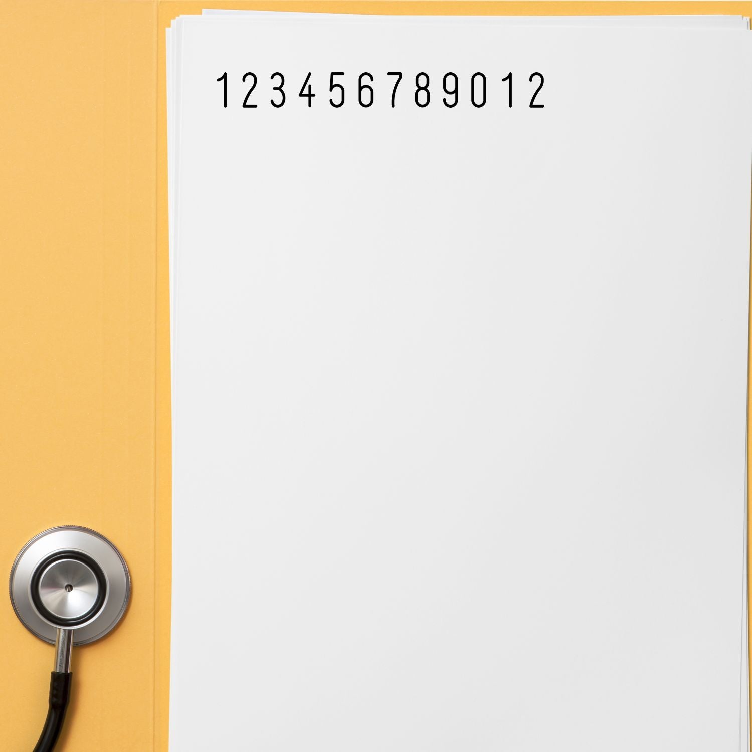 12 Wheel Shiny Heavy Duty Self Inking Number Stamp 5/32 Characters - Engineer Seal Stamps