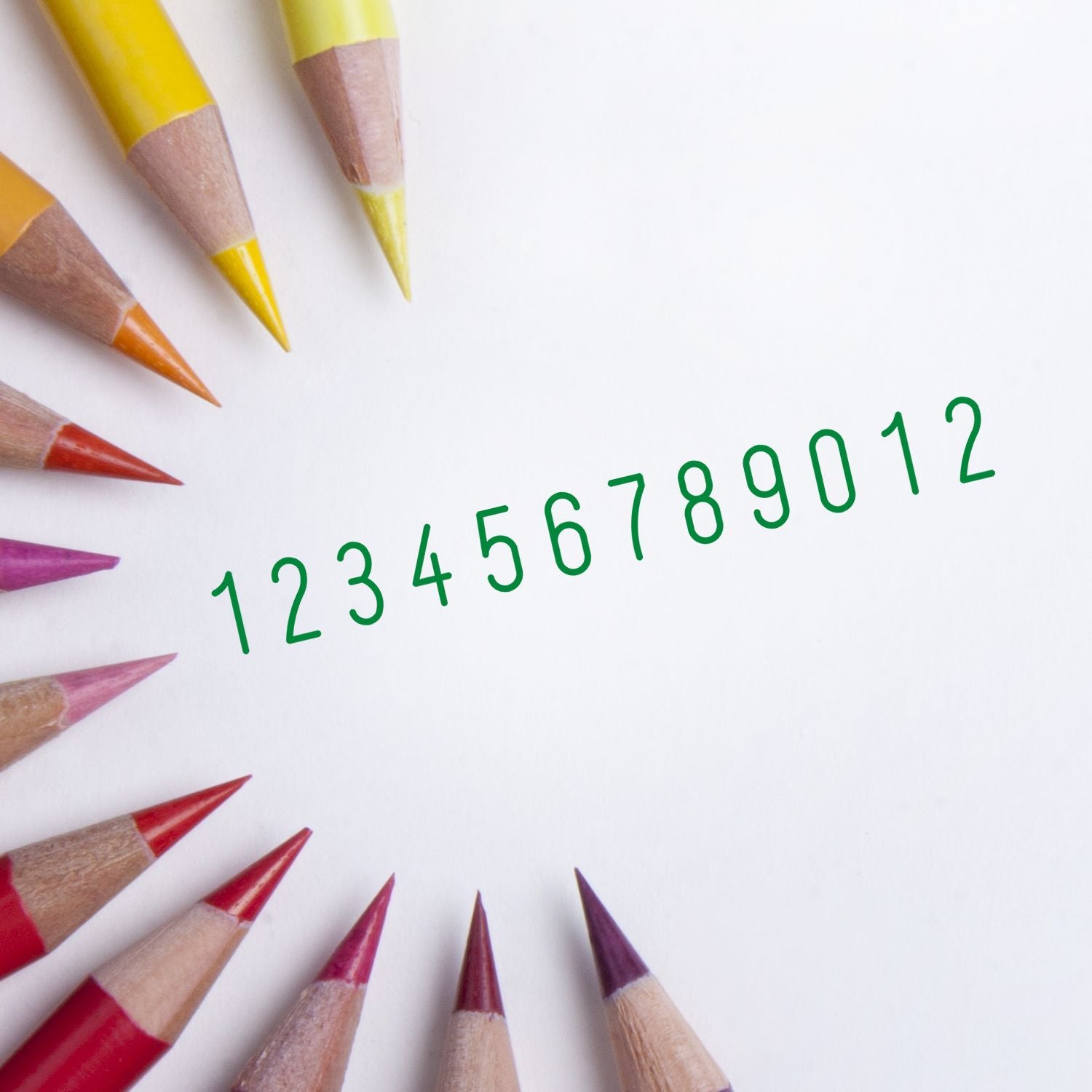 Special Assembly 12 Wheel Shiny Heavy Duty Number Stamp 5/32 Characters - Engineer Seal Stamps