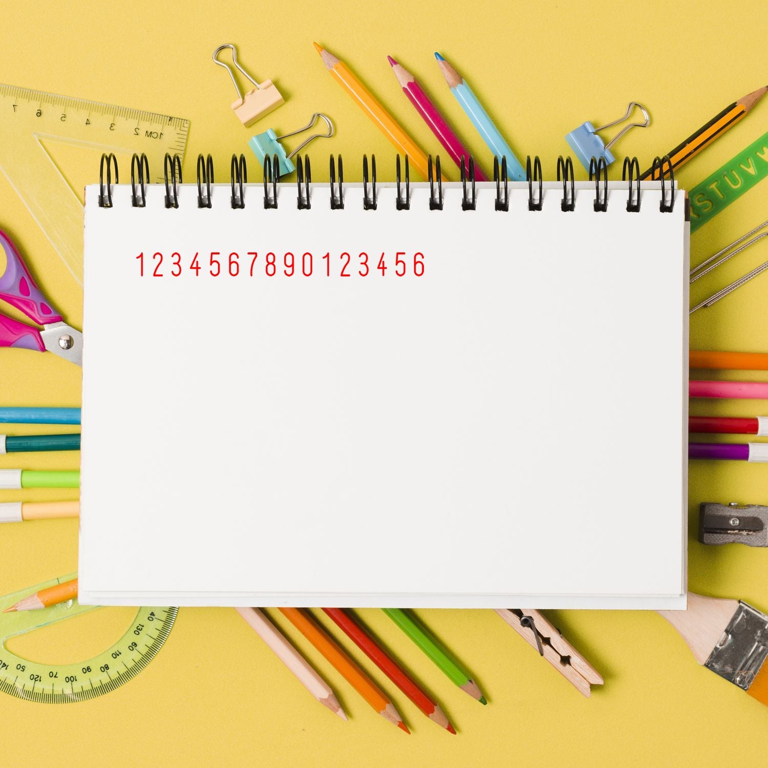 Special Assembly 16 Wheel Shiny Heavy Duty Number Stamp 5/32 Characters - Engineer Seal Stamps