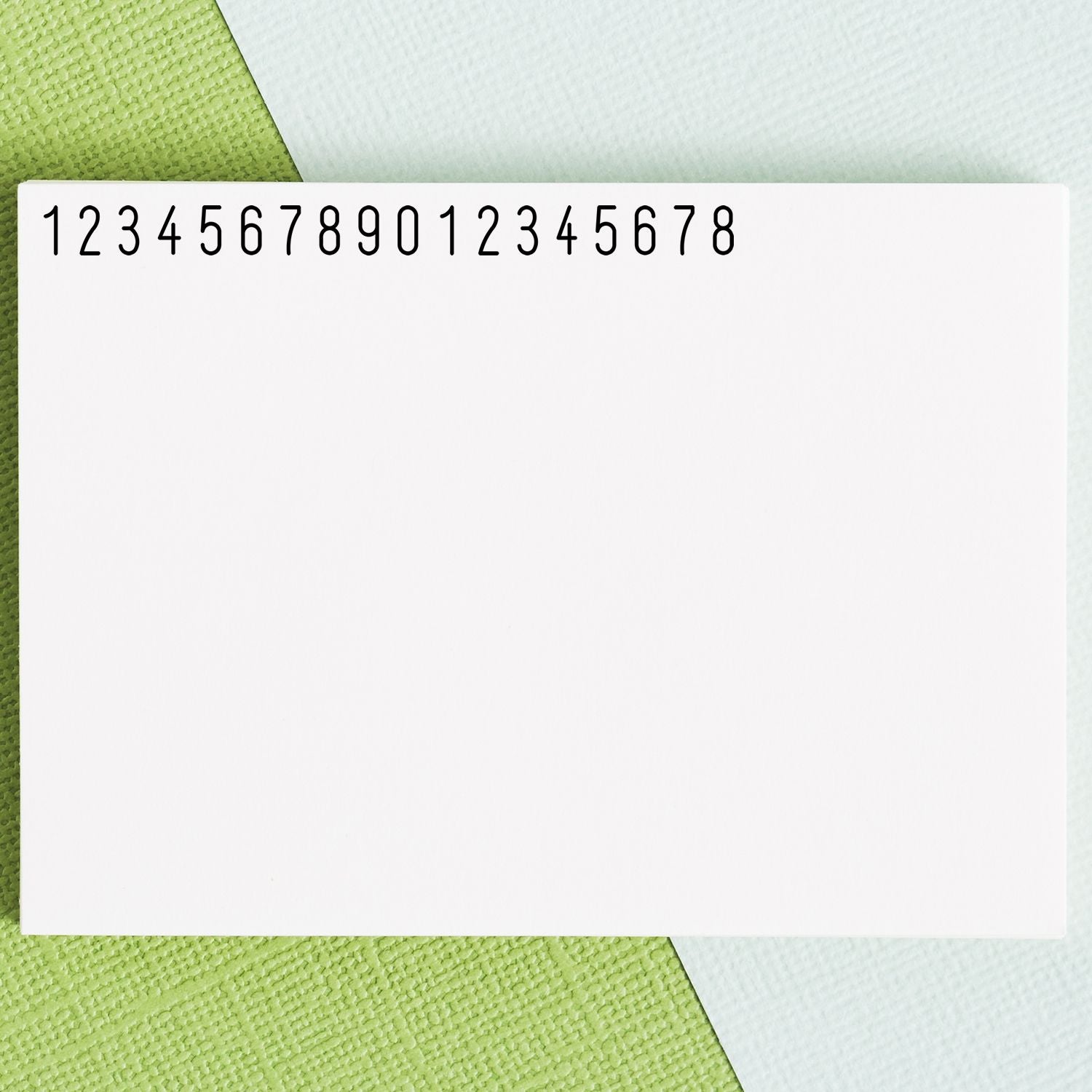 18 Wheel Shiny Heavy Duty Self Inking Number Stamp 5/32 Characters - Engineer Seal Stamps