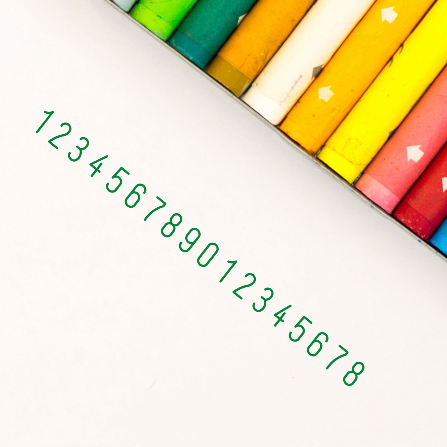 18 Wheel Shiny Heavy Duty Self Inking Number Stamp 5/32 Characters - Engineer Seal Stamps