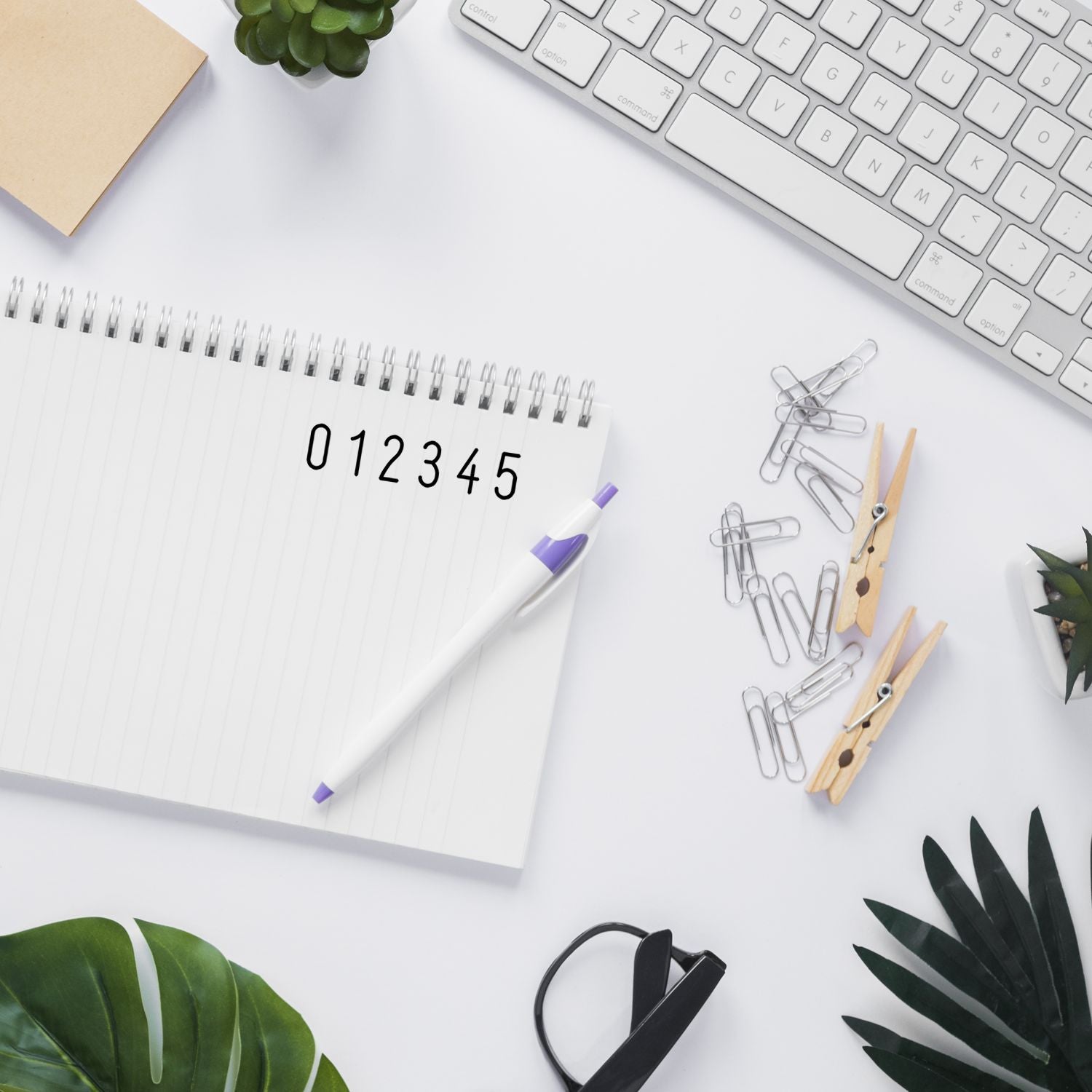 6 Wheel Shiny Heavy Duty Self Inking Number Stamp 5/32 Characters - Engineer Seal Stamps