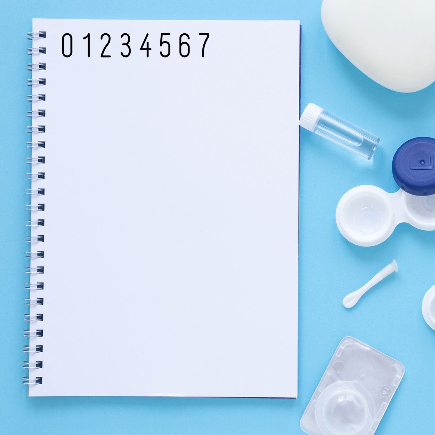 8 Wheel Shiny Heavy Duty Self Inking Number Stamp 5/32 Characters - Engineer Seal Stamps