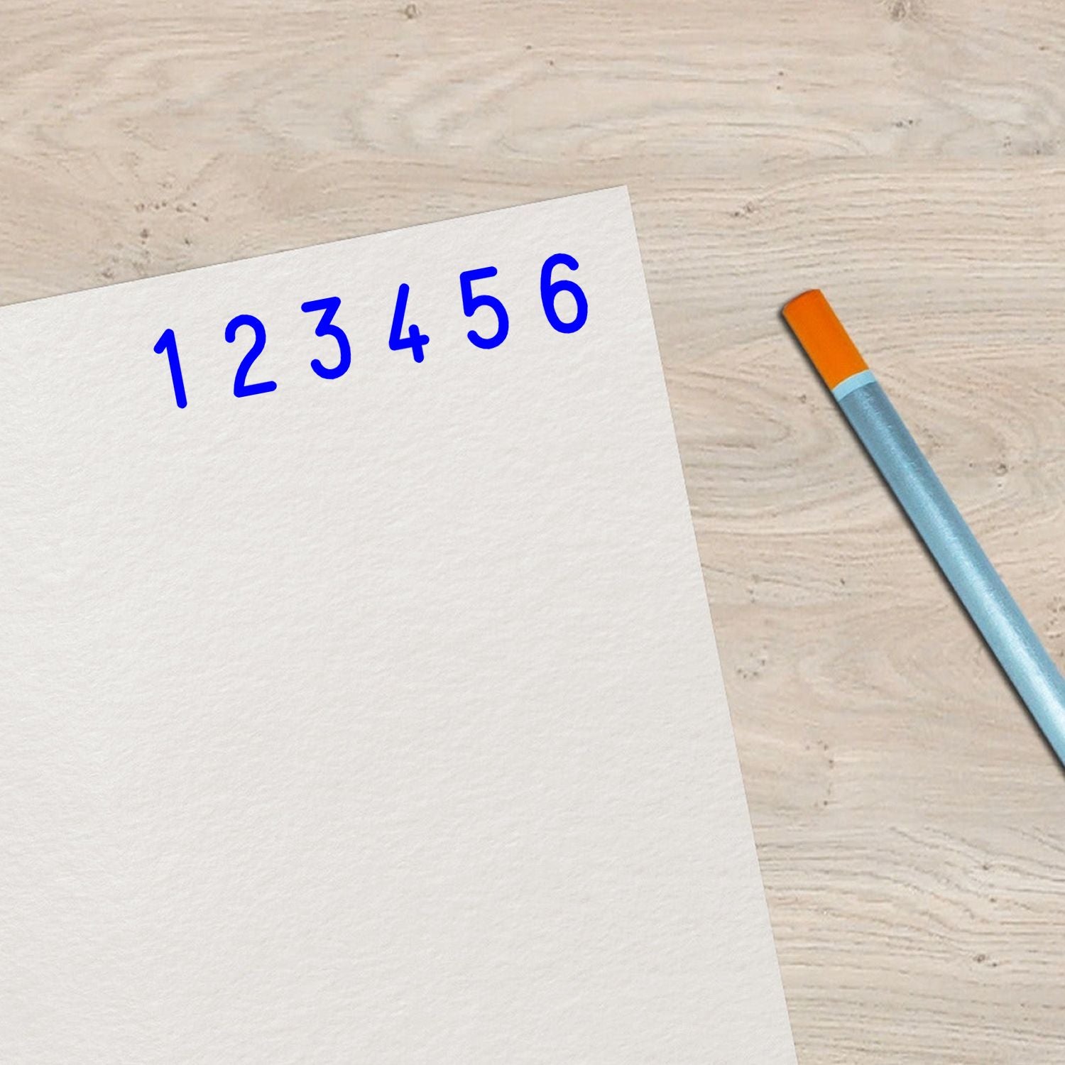 6 Wheel Shiny Heavy Duty Number Stamp 3/16 Characters - Engineer Seal Stamps