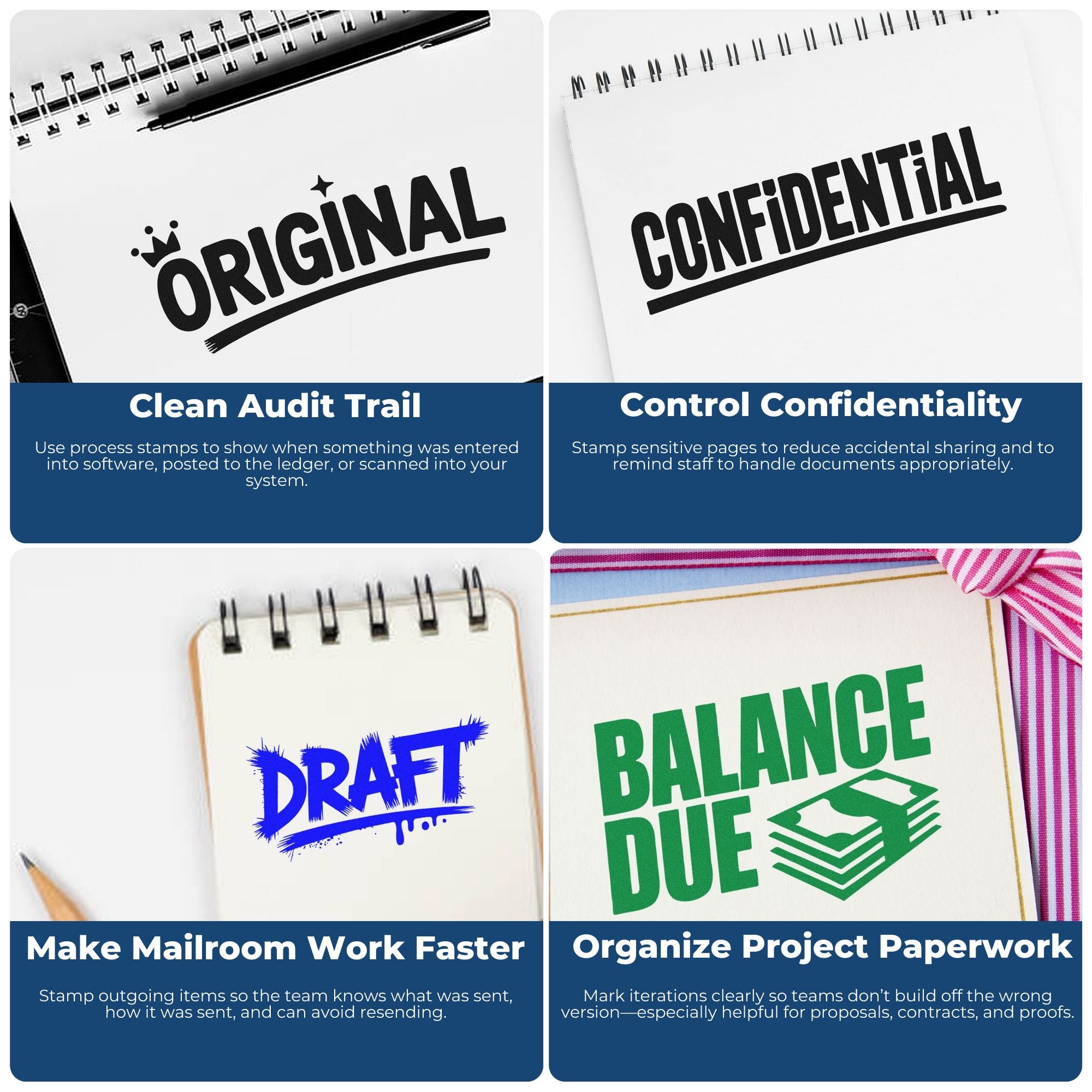 Edgy Modern Scanned Wordmark Pre-Inked Stamp - Engineer Seal Stamps