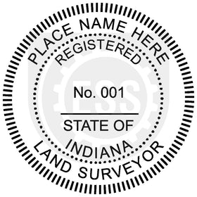 Indiana Land Surveyor Seal Setup