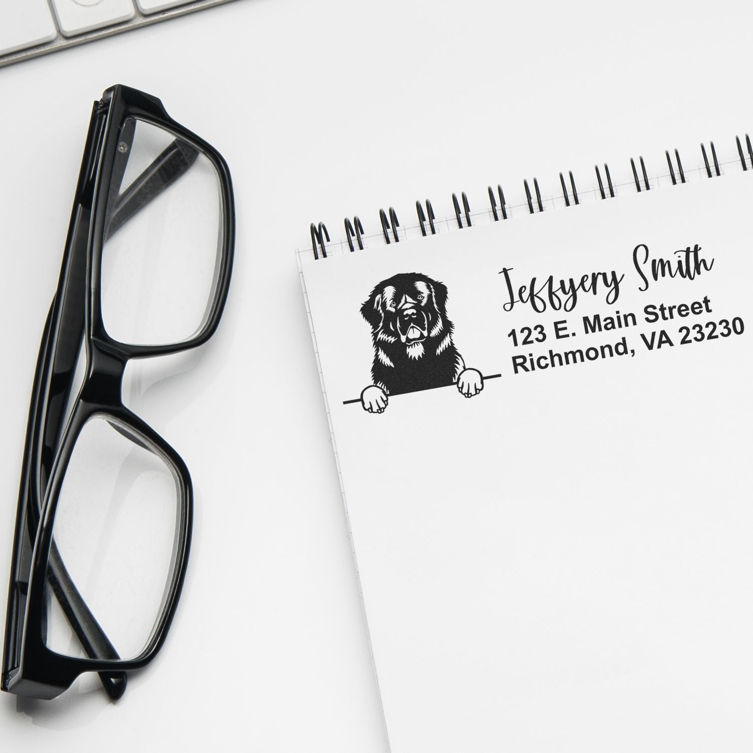 Newfoundland Name and Address Stamp Self-Inking - Engineer Seal Stamps