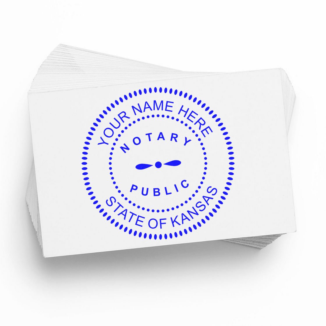 Kansas Notary Supplies with Kansas Notary Seal and Rubber Stamp Bundle Kit - Engineer Seal Stamps