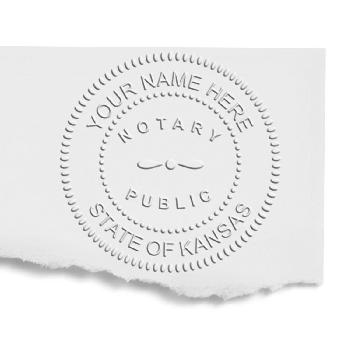 Portable KS Notary Seal and Stamp Kit for Kansas Notary - Engineer Seal Stamps