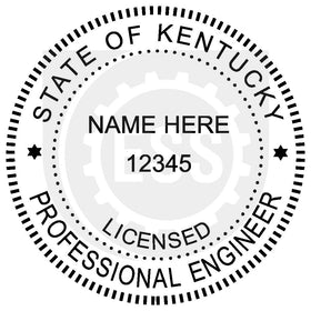 Kentucky Engineer Seal Setup