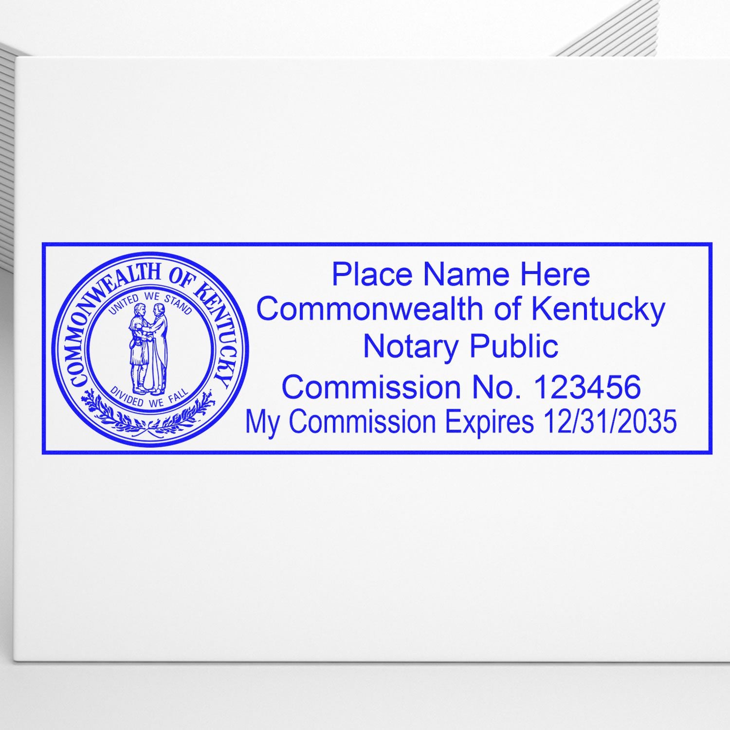Kentucky Notary Public Kit with Rubber Stamps - Engineer Seal Stamps