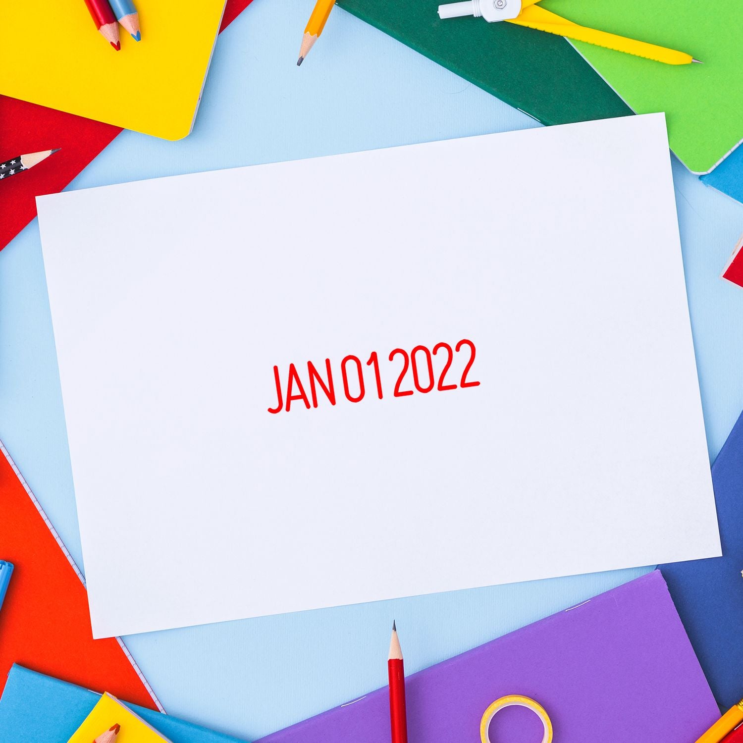 Date Stamp Size 9/32 Characters - Engineer Seal Stamps