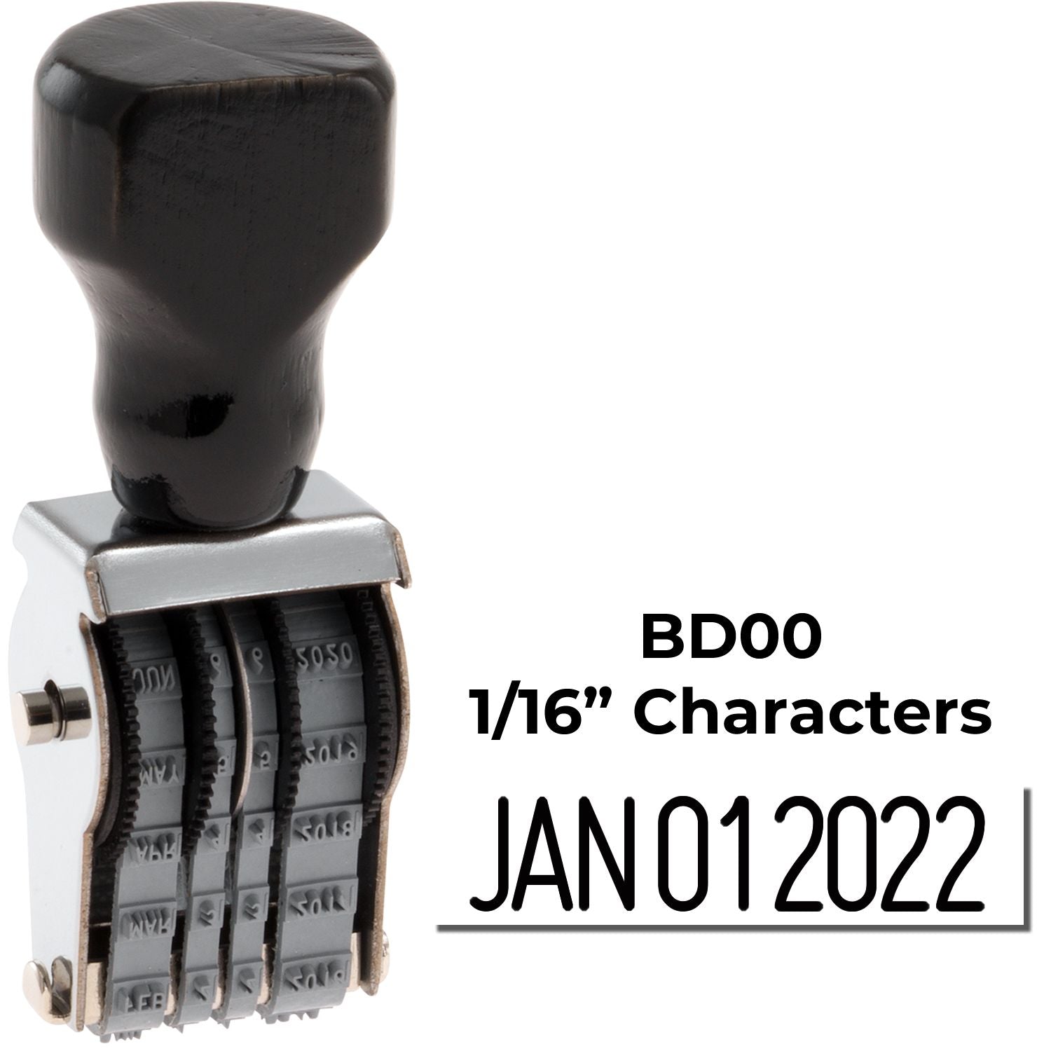 Extra Small Date Stamp Size 1/8 Characters - Engineer Seal Stamps