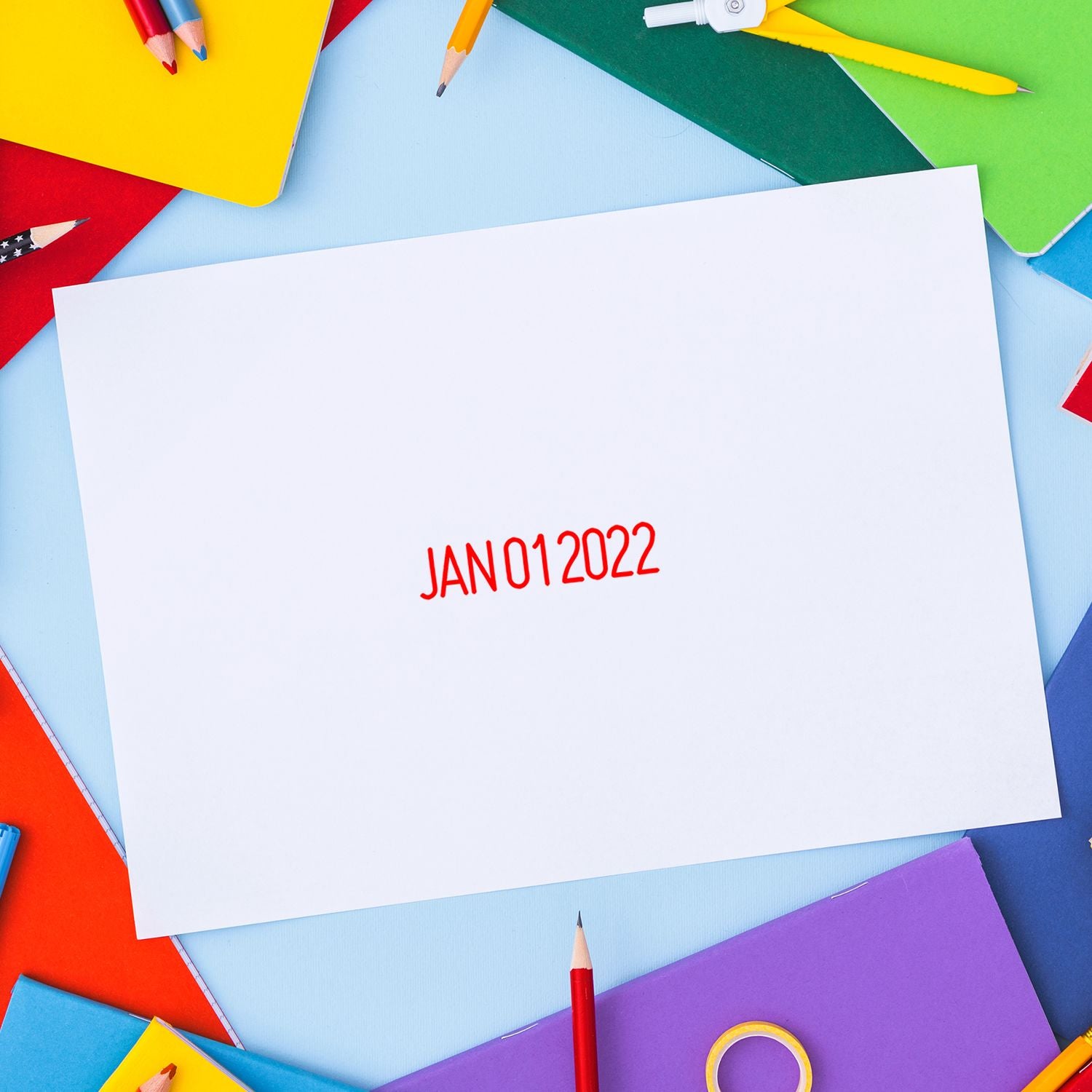 Self Inking Date Stamp 5/32 Characters (Dates Only) - Engineer Seal Stamps