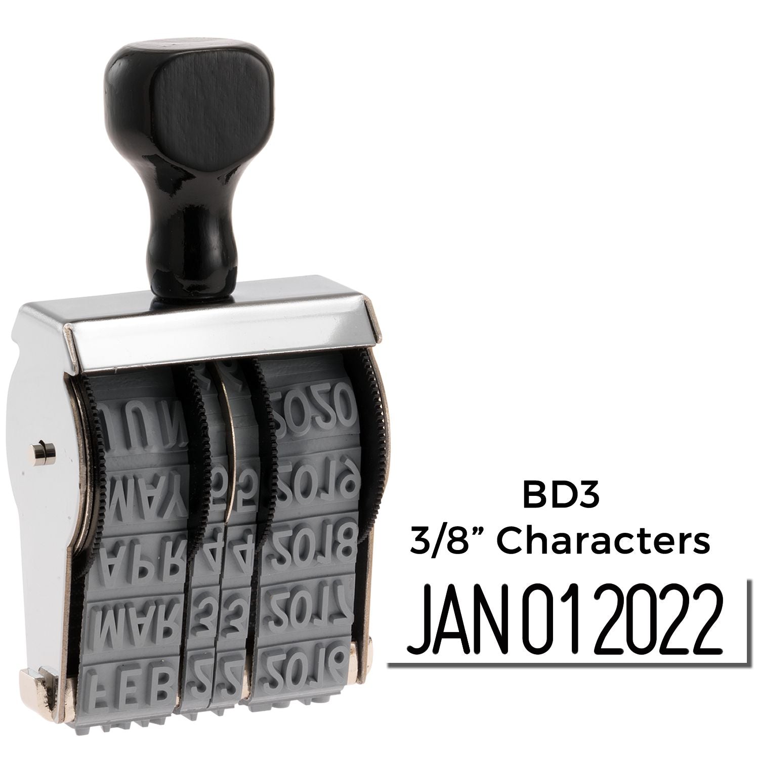 Date Stamp Size 3/8 Characters - Engineer Seal Stamps