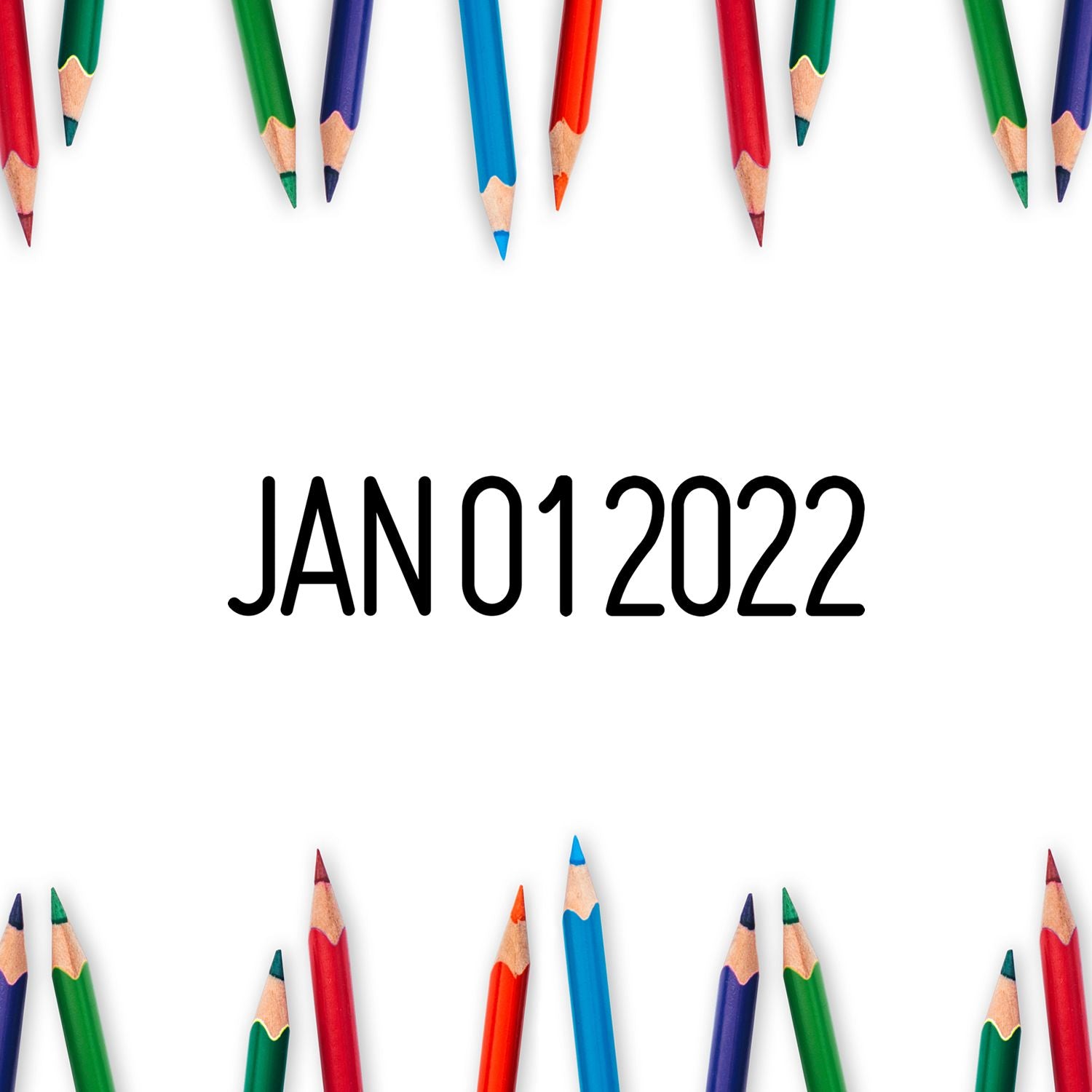 Self Inking Date Stamp 3/16 Characters (Dates Only) - Engineer Seal Stamps