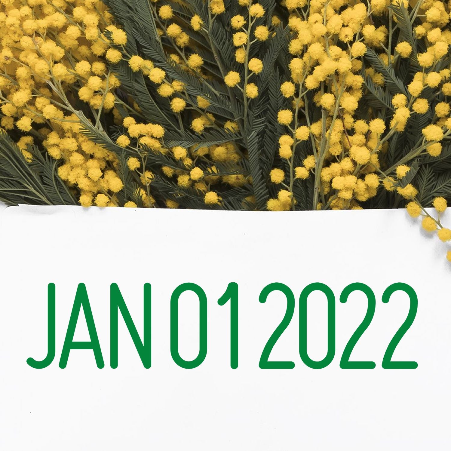 Extra Large Date Stamp Size 5/8 Characters - Engineer Seal Stamps