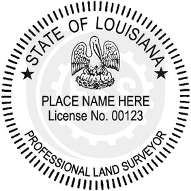 Louisiana Land Surveyor Seal Setup