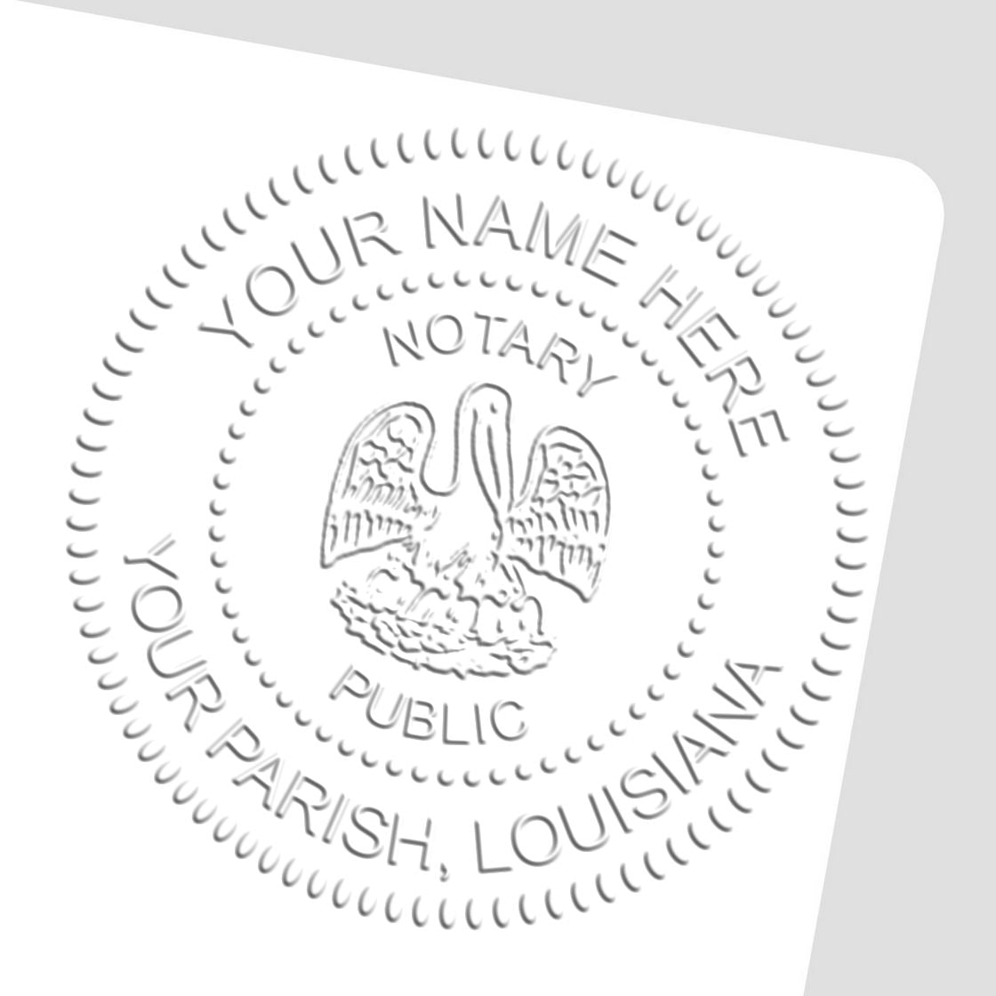 Louisiana Notary Supplies with Louisiana Notary Seal and Rubber Stamp Bundle Kit - Engineer Seal Stamps