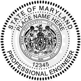 Maryland Engineer Seal Setup