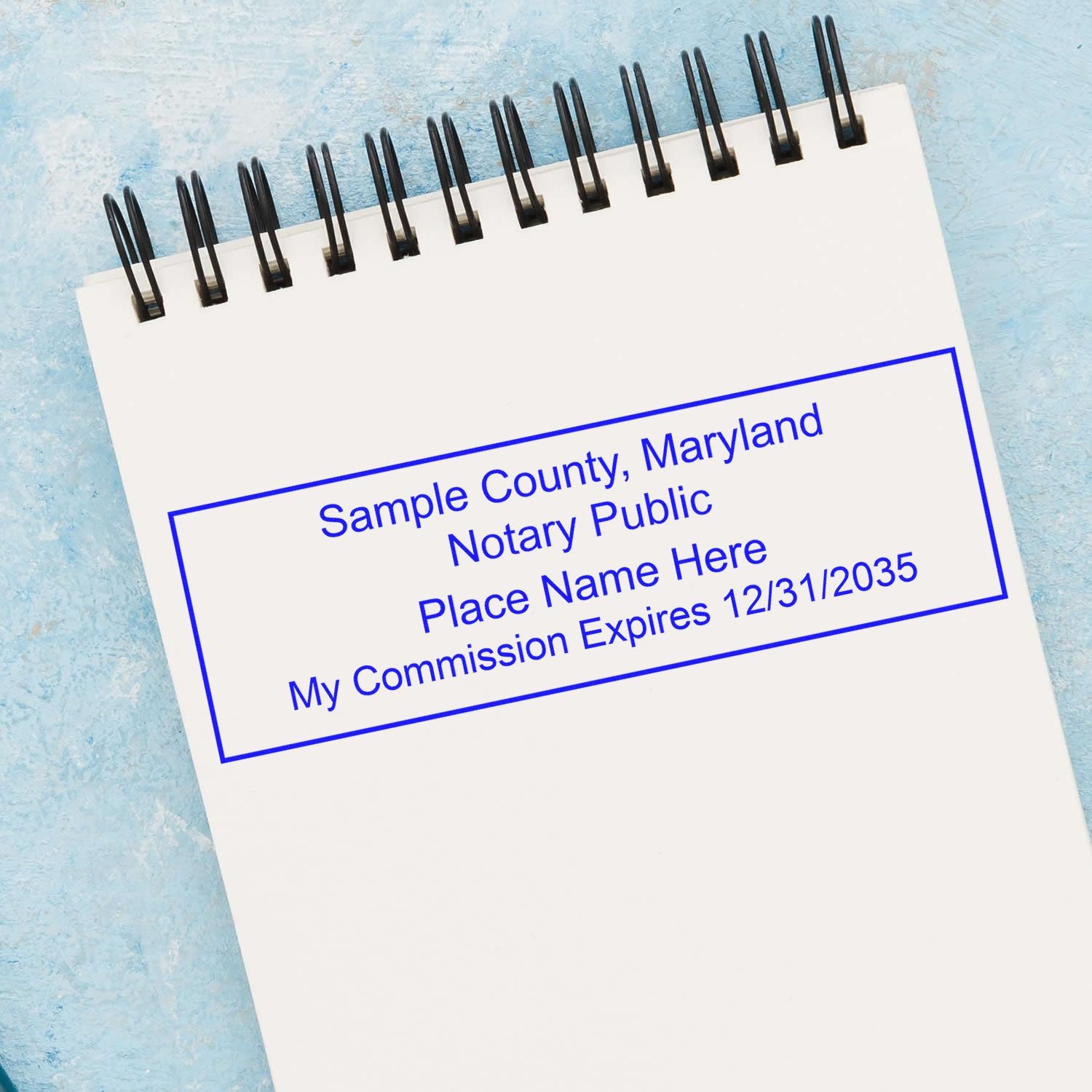 Soft Seal Maryland Notary Embossing Seal with Rectangular MaxLight Rectangular MaxLight Notary Stamp Kit - Engineer Seal Stamps