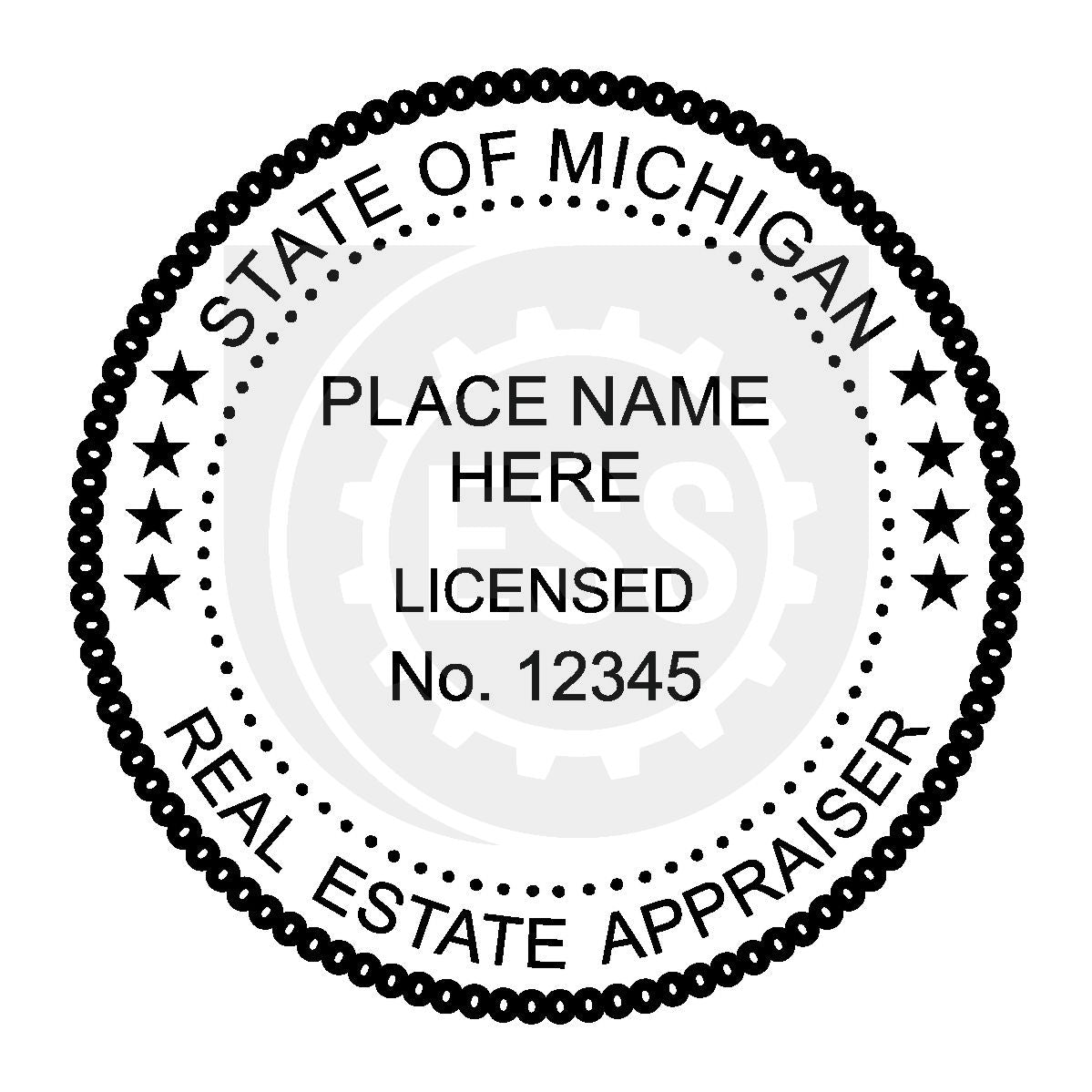 Michigan Real Estate Appraiser Seal Setup