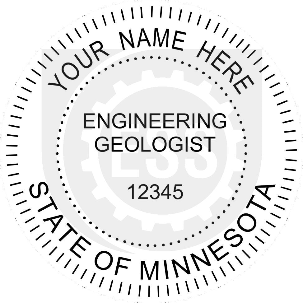 Minnesota Engineering Geologist Seal Setup