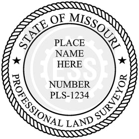 Missouri Land Surveyor Seal Setup