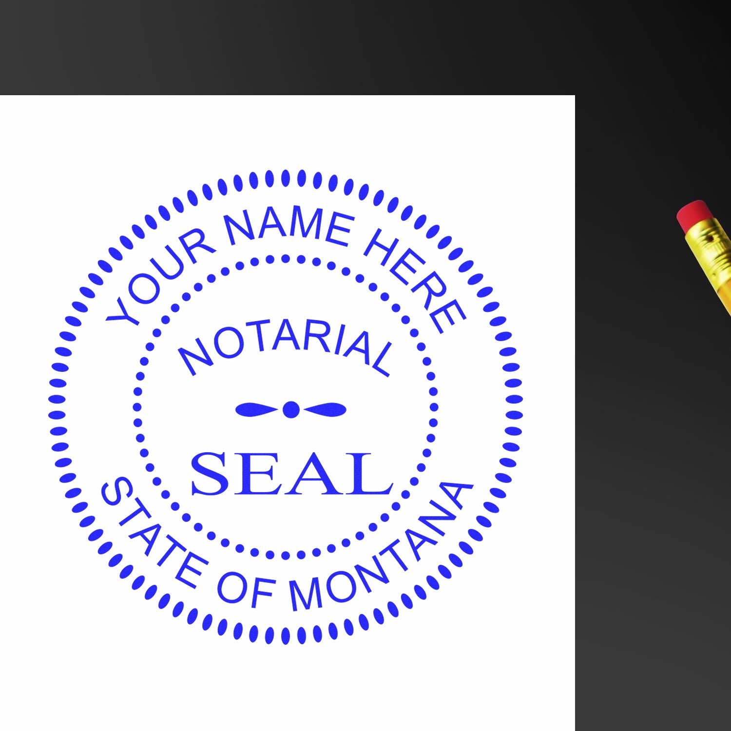 MaxLight Notary Stamp Kit for Montana - Engineer Seal Stamps