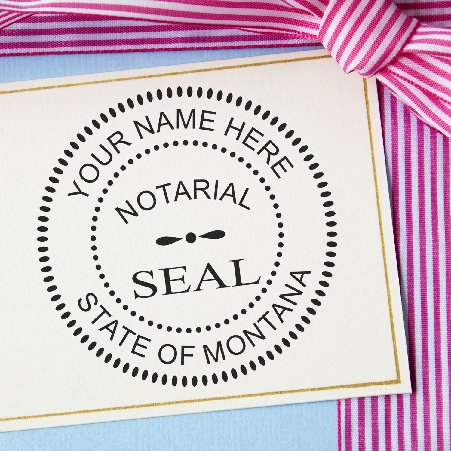 Montana Notary Public Kit with PSI Notary Stamps - Engineer Seal Stamps