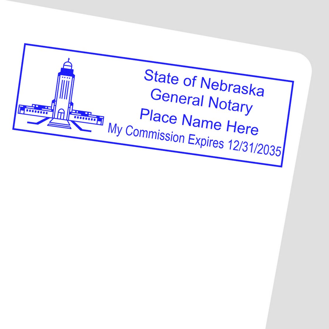 Nebraska Self Inking Notary Starter Kit - Engineer Seal Stamps