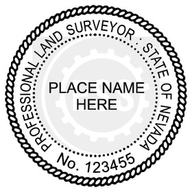 Nevada Land Surveyor Seal Setup