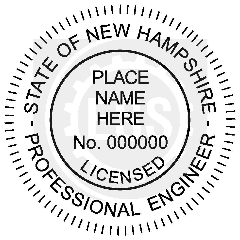 New Hampshire Engineer Seal Setup