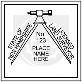 New Hampshire Land Surveyor Seal Setup