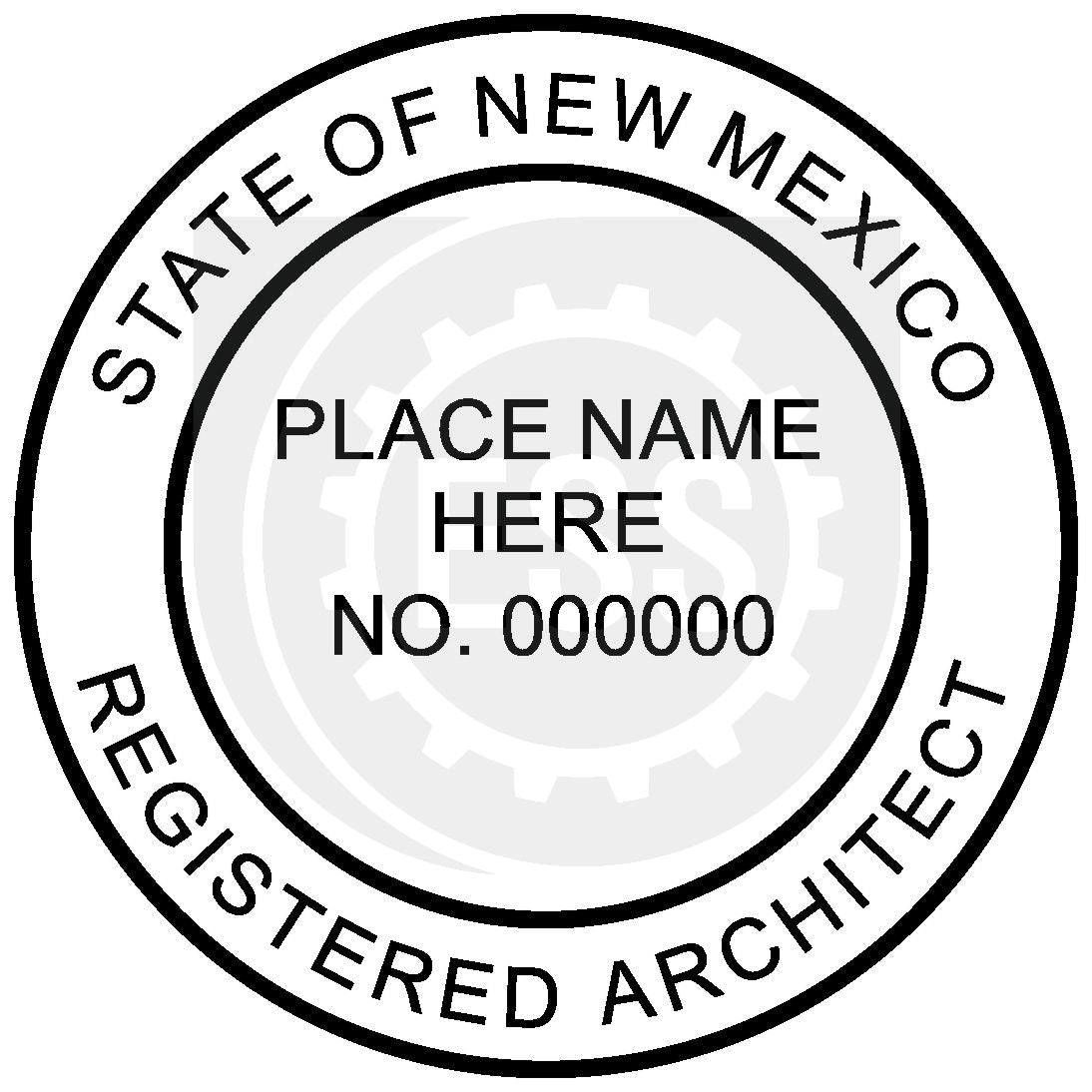 New Mexico Archtiect Seal Setup