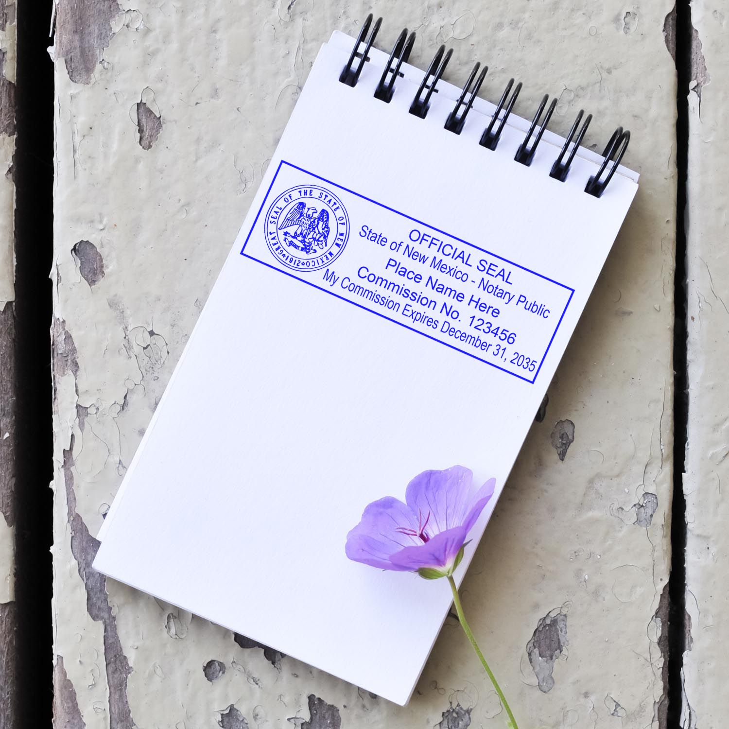 Notary Seal NM and Notary Stamp New Mexico Bundle Kit - Engineer Seal Stamps