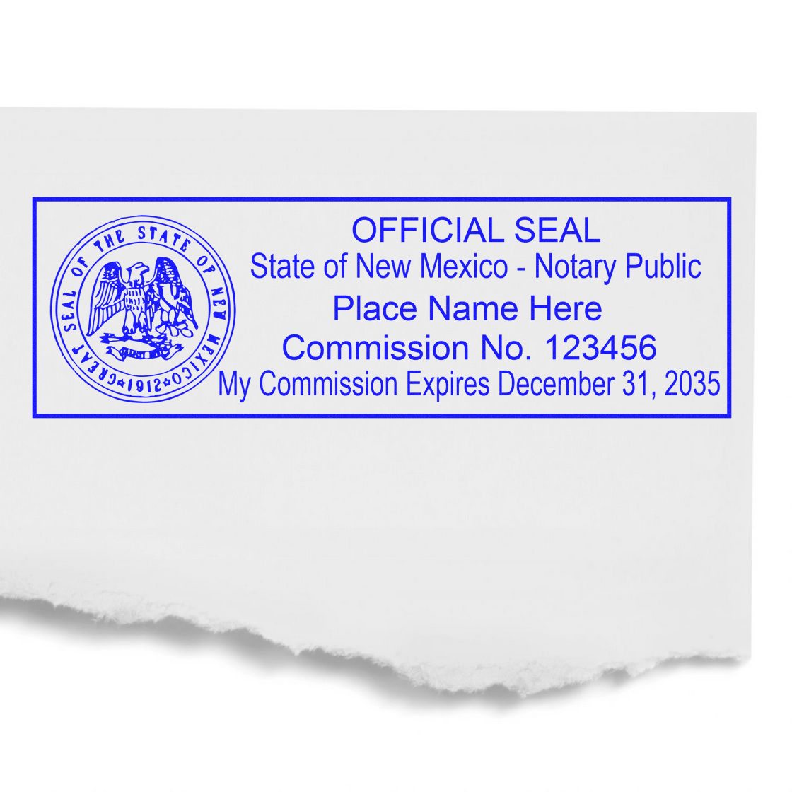 NM Notary Package with PSI Pre-Inked Notary Stamps - Engineer Seal Stamps