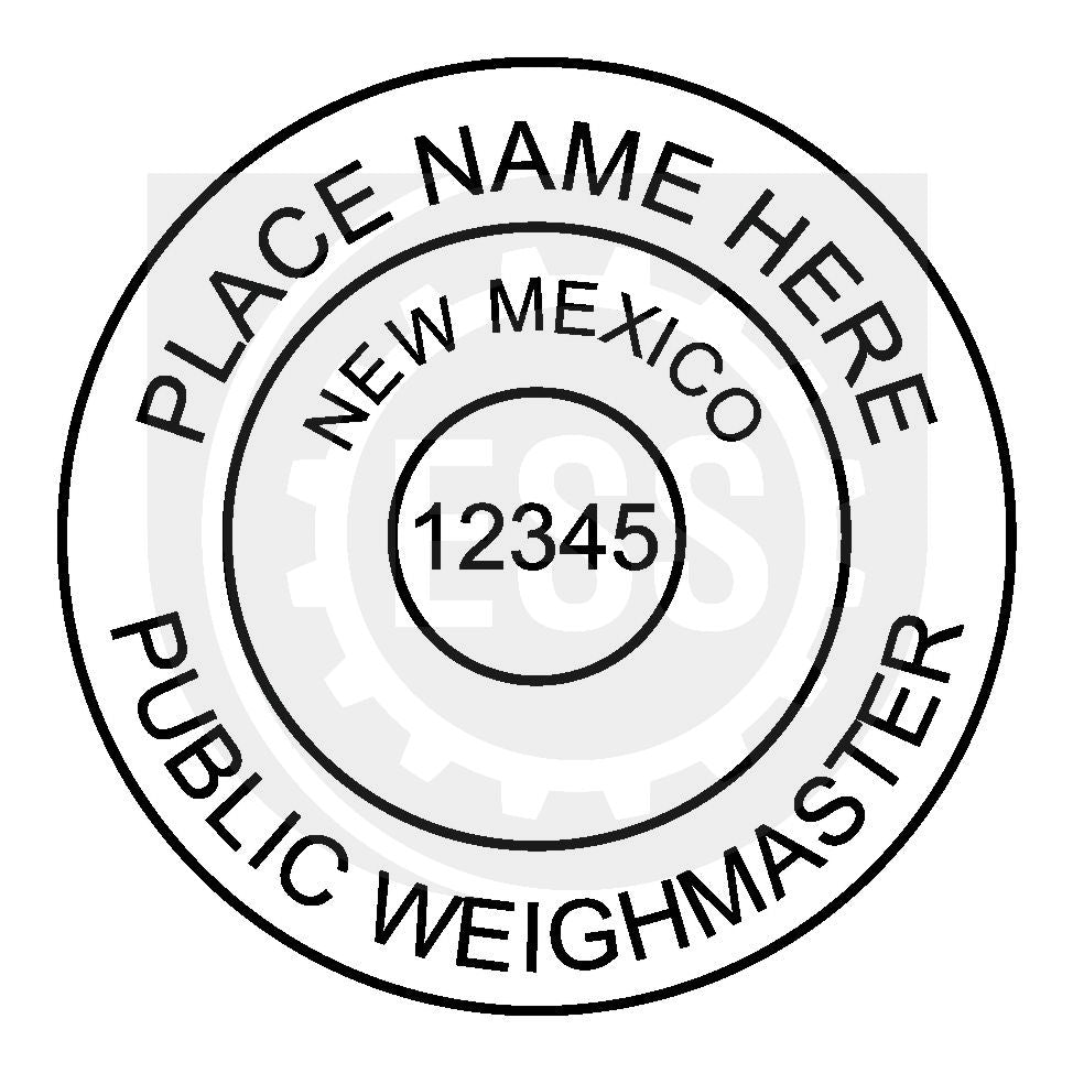 New Mexico Public Weighmaster Seal Setup
