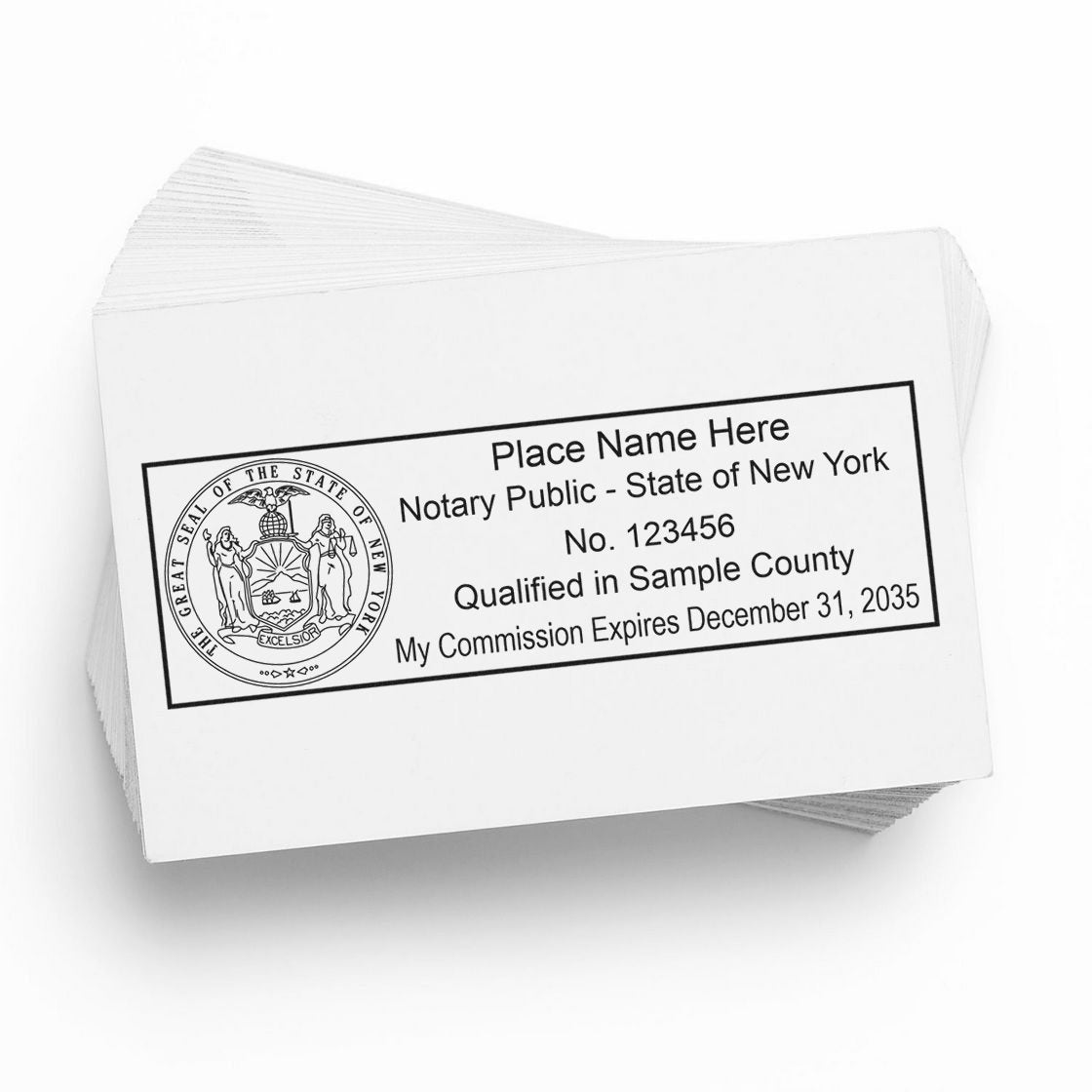 New York Notary Kit with Notary Slim Stamps - Engineer Seal Stamps