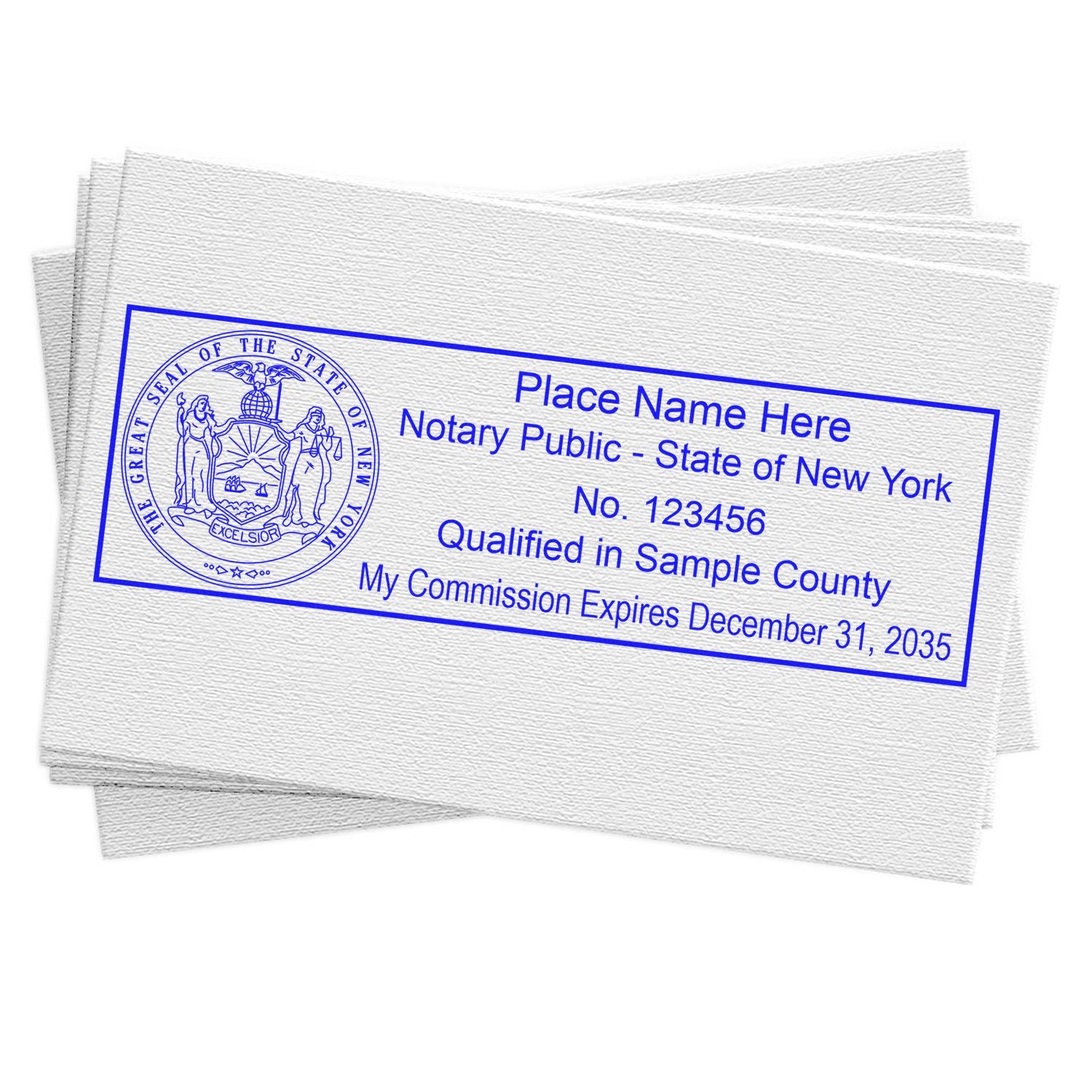 New York Self Inking Notary Starter Kit - Engineer Seal Stamps