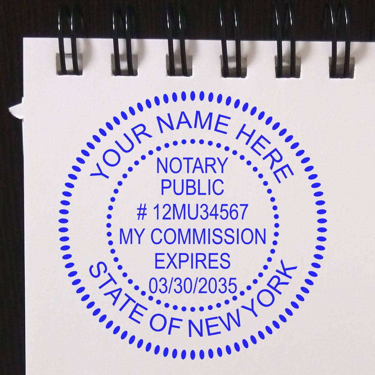 New York Notary Supplies with New York Notary Seal and Rubber Stamp Bundle Kit - Engineer Seal Stamps