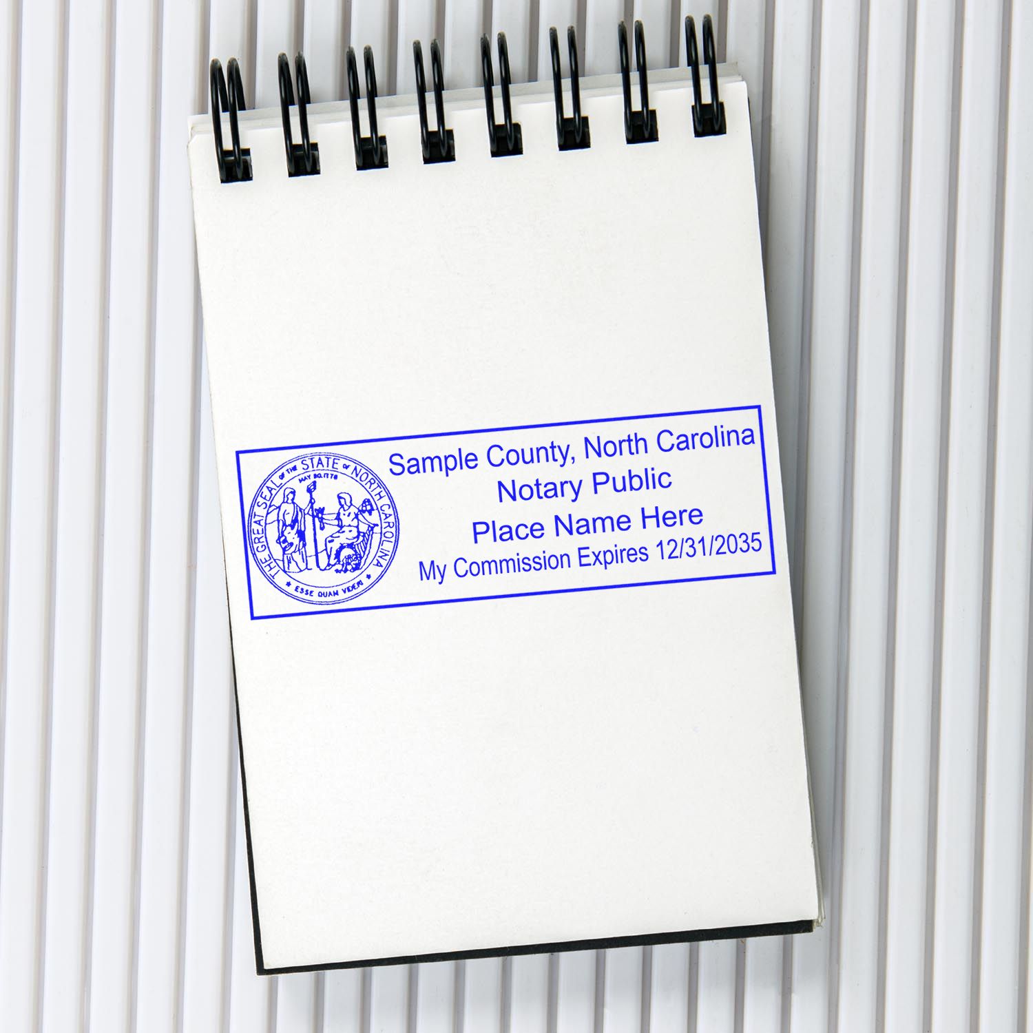 North Carolina Notary Kit with Notary Slim Stamps - Engineer Seal Stamps