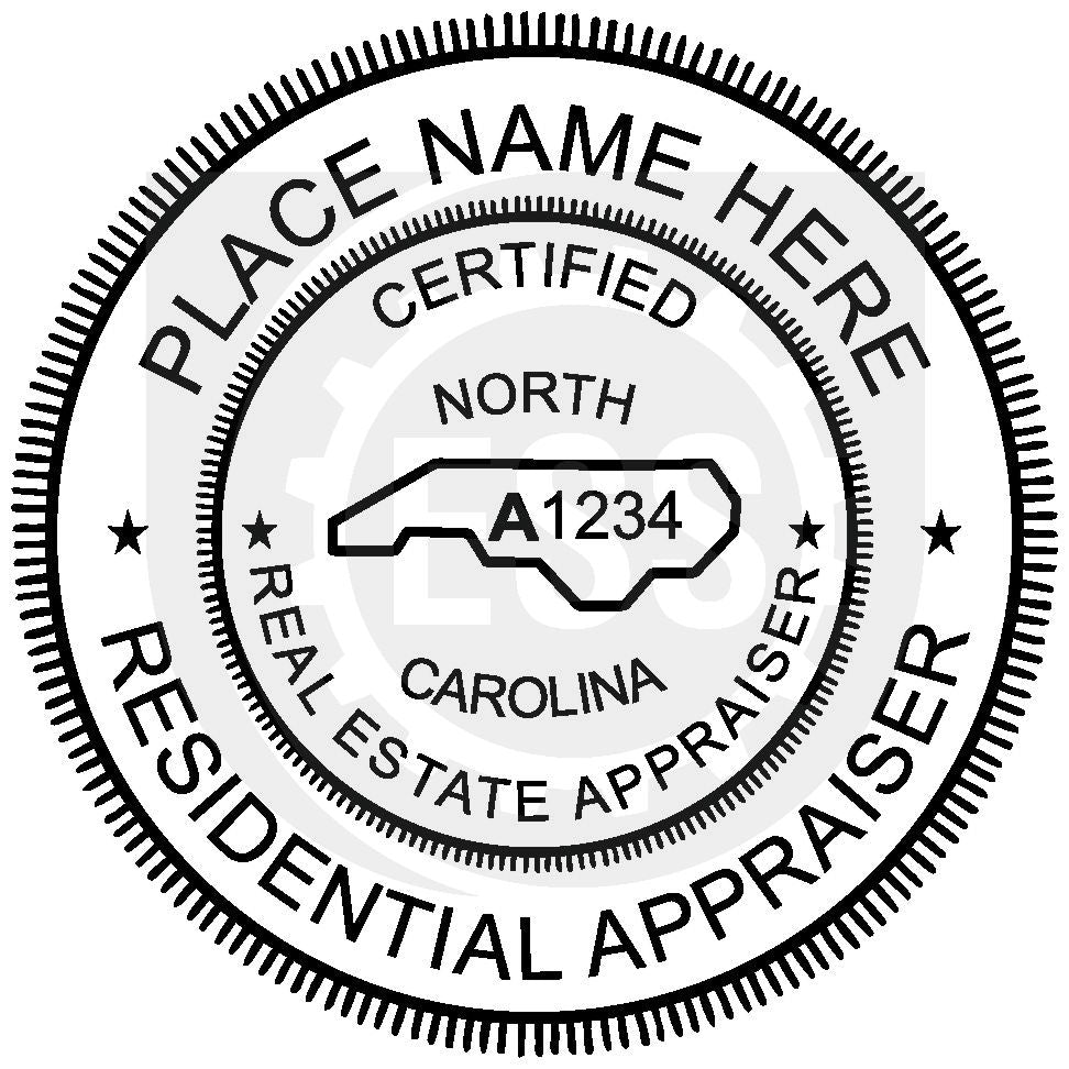North Carolina Real Estate Appraiser Seal Setup