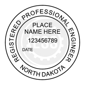 North Dakota Engineer Seal Setup