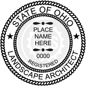 Ohio Landscape Architect Seal Setup