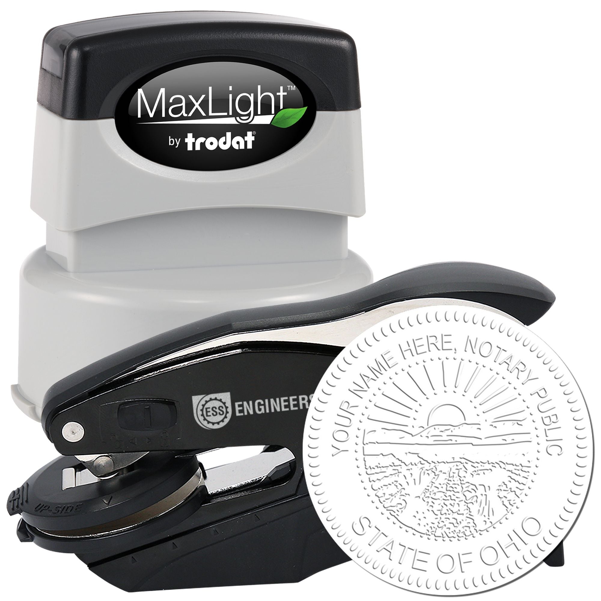 Ohio MaxLight Notary Stamp and Seal Kit - Engineer Seal Stamps