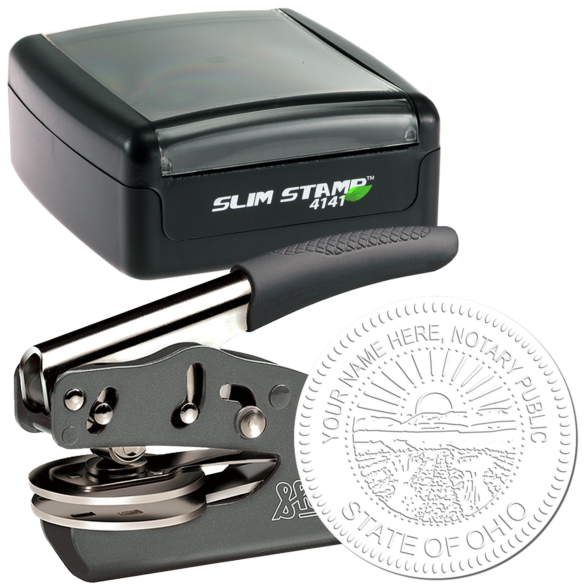 Notary Stamp and Seal Bundle Kit Ohio