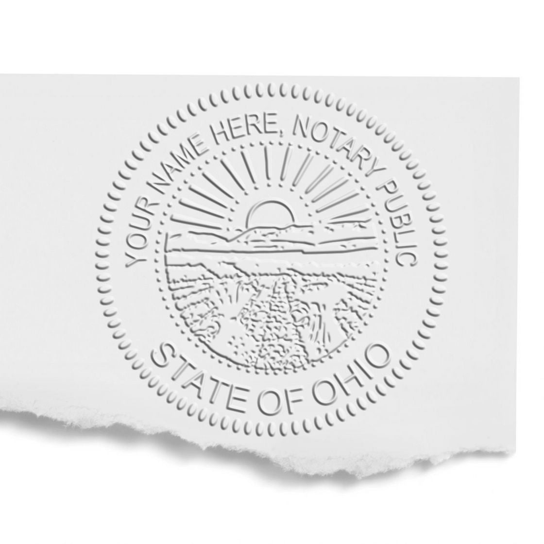 Rectangular PSI Ohio Notary Stamp and Ohio Notary Seal Bundle - Engineer Seal Stamps