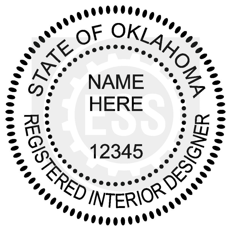 Oklahoma Interior Designer Seal Setup